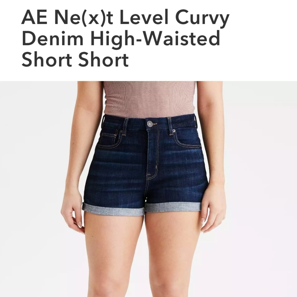 American Eagle Ne(x)t Level Stretch Curvy Shorts